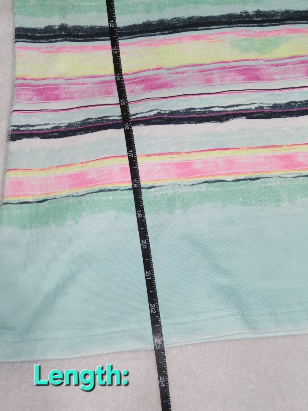 ivivva by Lululemon Tank Top Girls 10 Multicolor Stripe Racerback Athletic Yoga - Picture 10 of 10